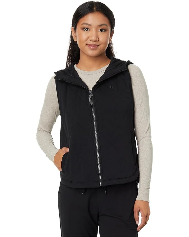 

Утепленный жилет Champion Campus Quilted Key Item -, черный