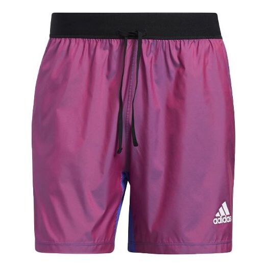 

Шорты adidas Primeblue Short Contrasting Colors Training Sports Shorts Metallic Red, красный