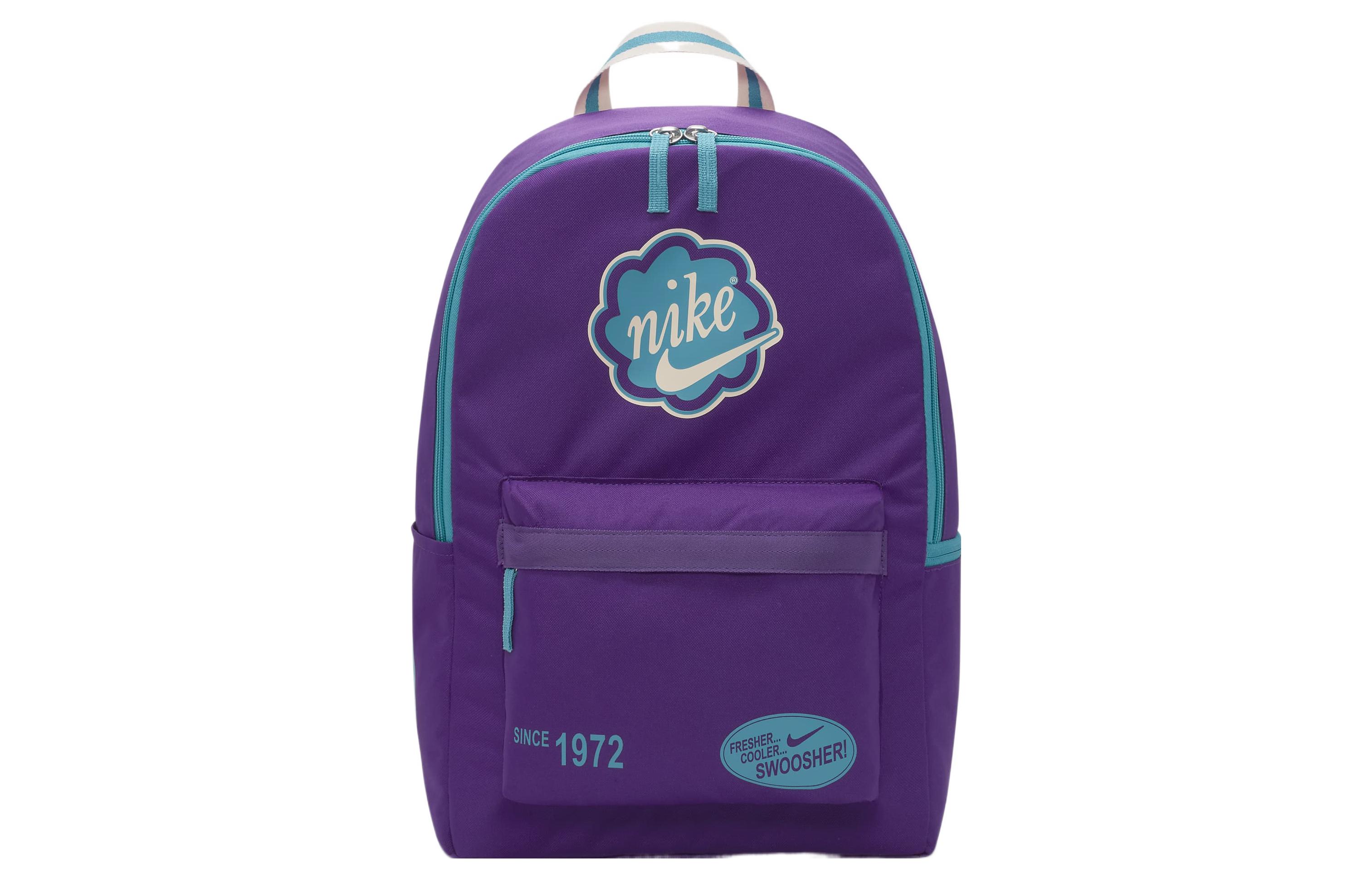 

Nike Полиэстеровый рюкзак унисекс фиолетовый