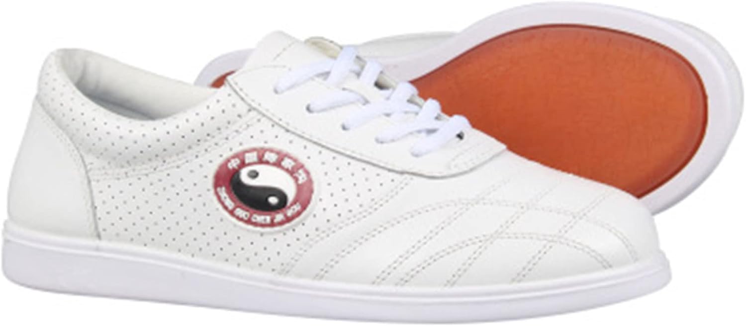 

Кроссовки для Тай Чи Летние Дышащие Кожаные Обувь для Боевых Искусств Обувь для Практики Спортивная Обувь, Черные-40 Liurui