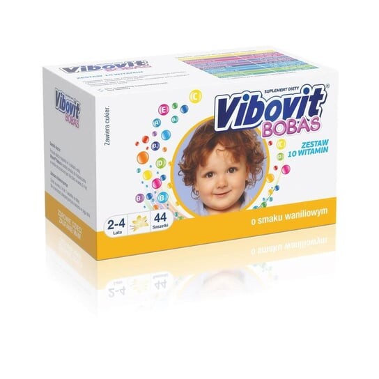 

Vibovit Бобас, БАД, со вкусом ванили, 44 пакетика
