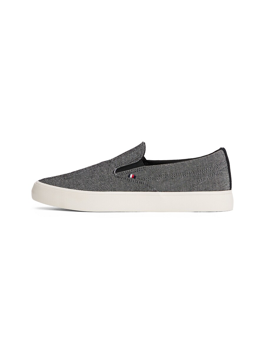 

Слипоны TOMMY HILFIGER, Anthracite