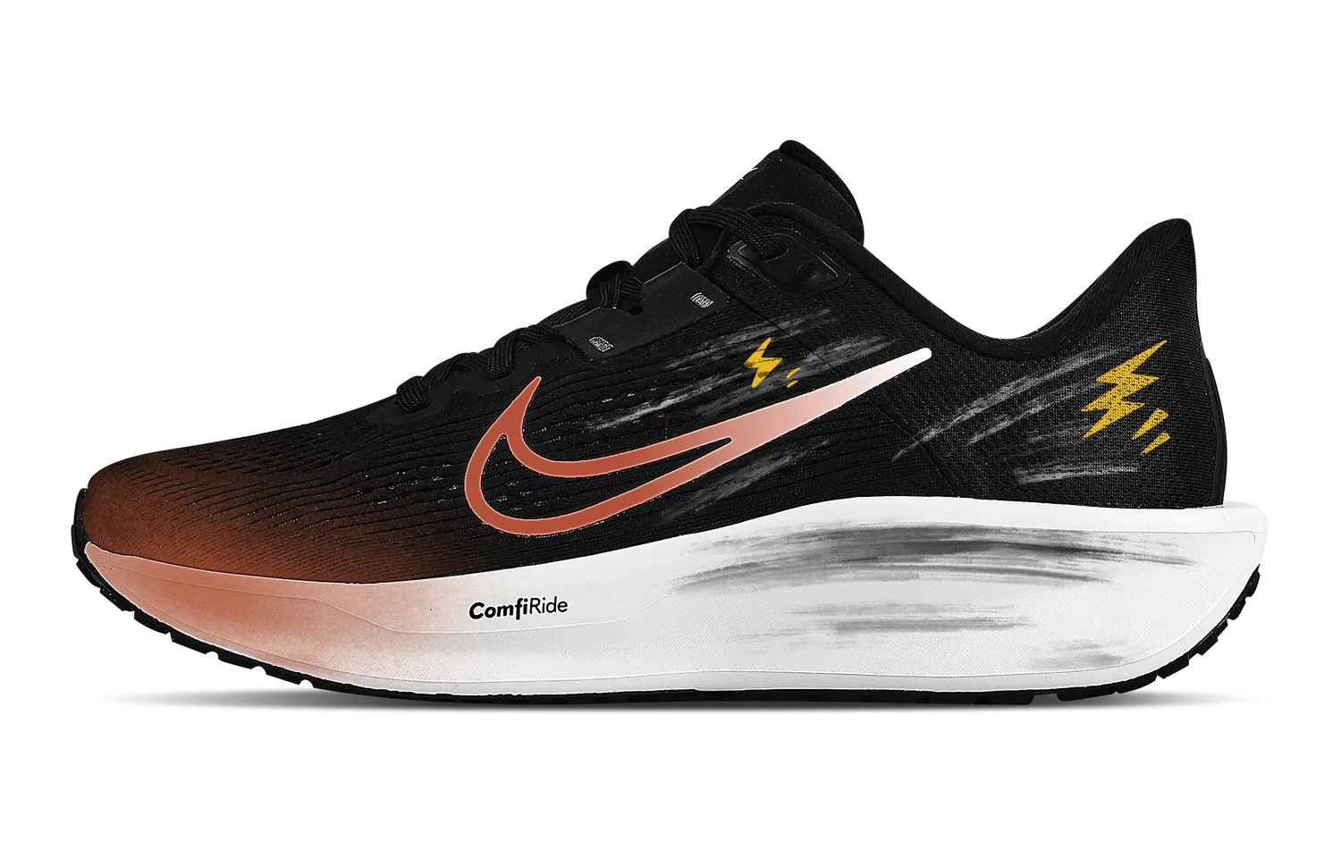 Nike Кроссовки Quest 6 Rebound Low top Casual City Commuting Training Running Shoes Men's Black