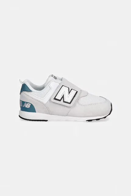 Кроссовки детские 574 New Balance, бежевый — фото 2
