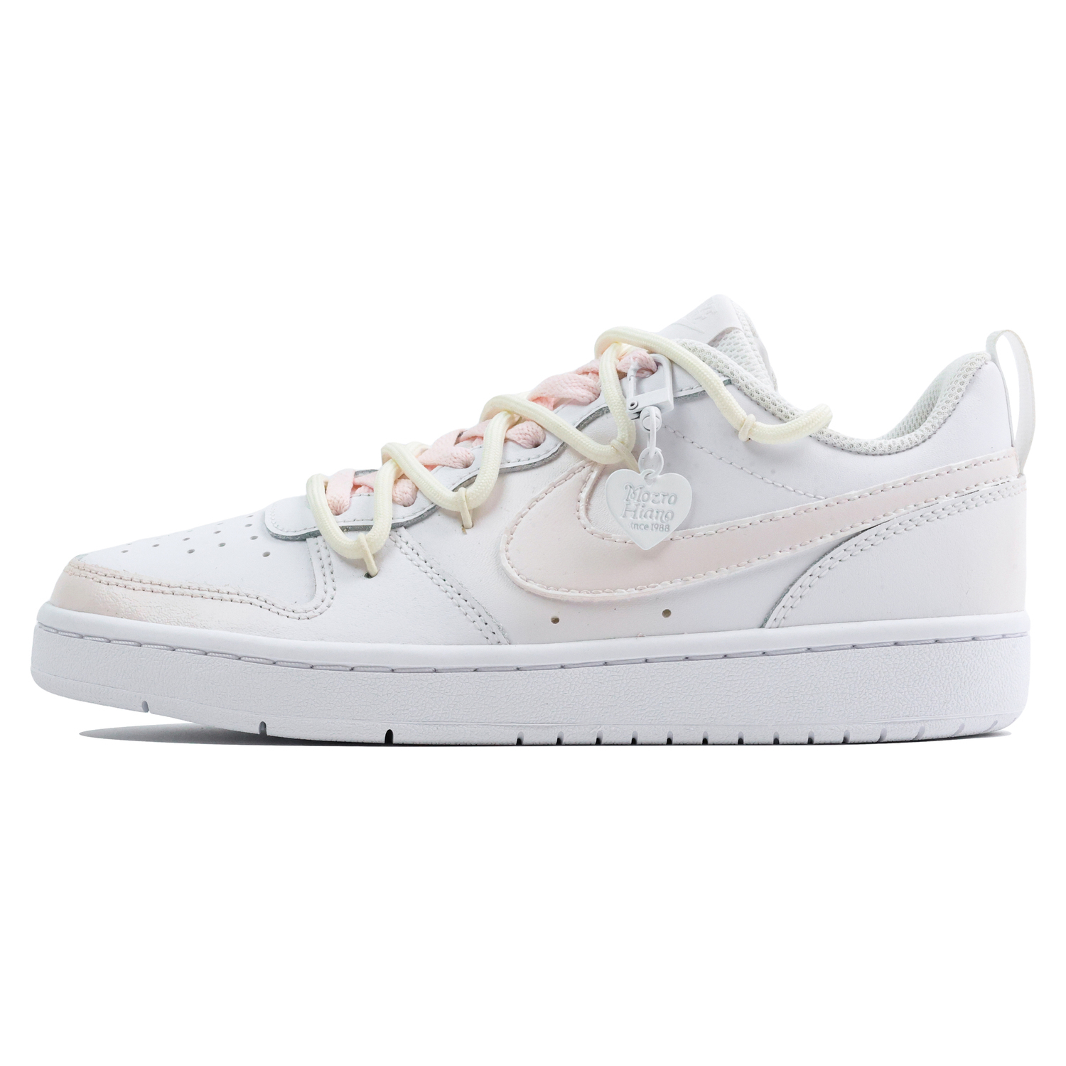 

Nike Court Borough Pink Fruit Bubble Low top детские скейтборд кроссовки Pink White для подростков