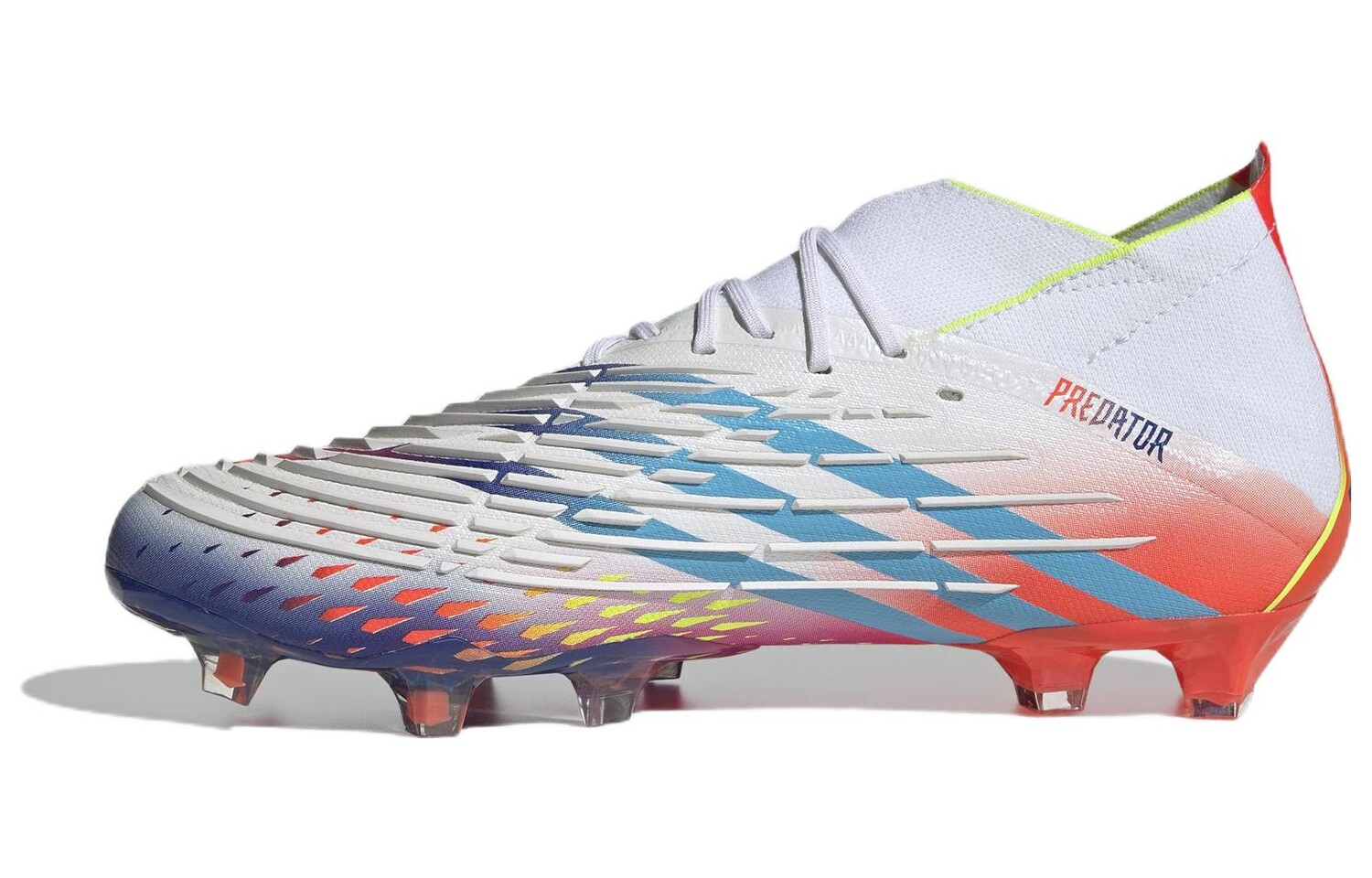 

Predator Edge.1 FG Белый Солнечный Желтый Power Blue Adidas