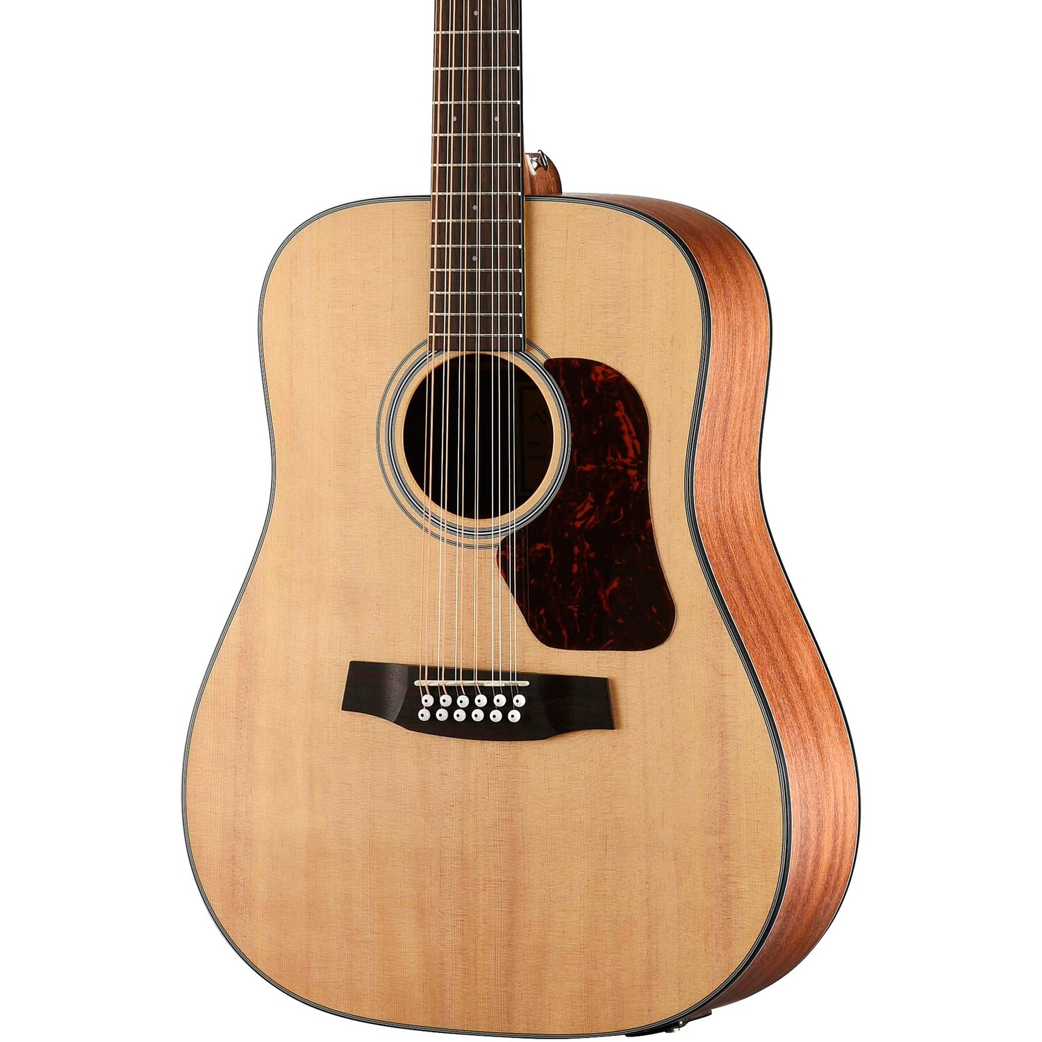 

Walden Natura 12-струнная верхняя дека из цельной ели Dreadnought Acoustic-Electric с открытыми порами Satin Natural
