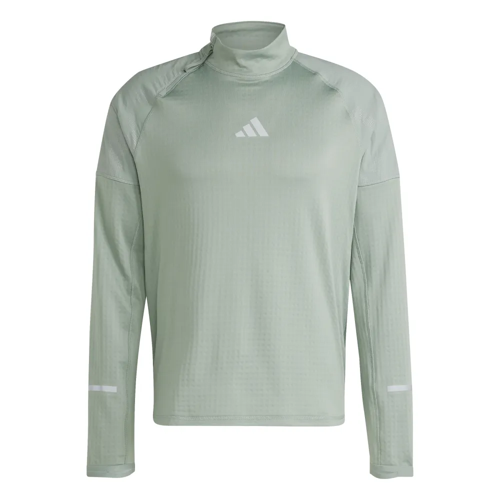 

Толстовка adidas Ultimate Hi Vis Reflective half zip, зеленый