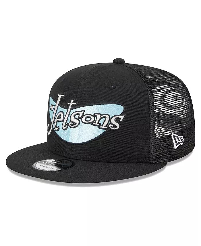 

Мужская черная кепка The Jetsons Trucker 9FIFTY Snapback New Era, черный