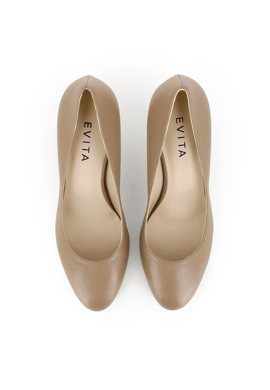 Туфли на высоком каблуке EVITA Pumps Bianca, светло-коричневый — фото 3