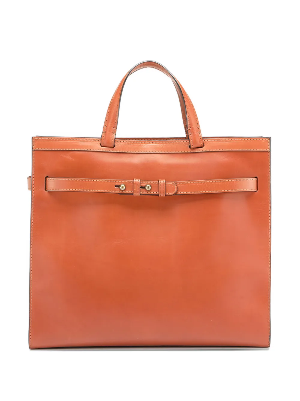 

Сумка через плечо с кожаной пряжкой Officine Creative, оранжевый