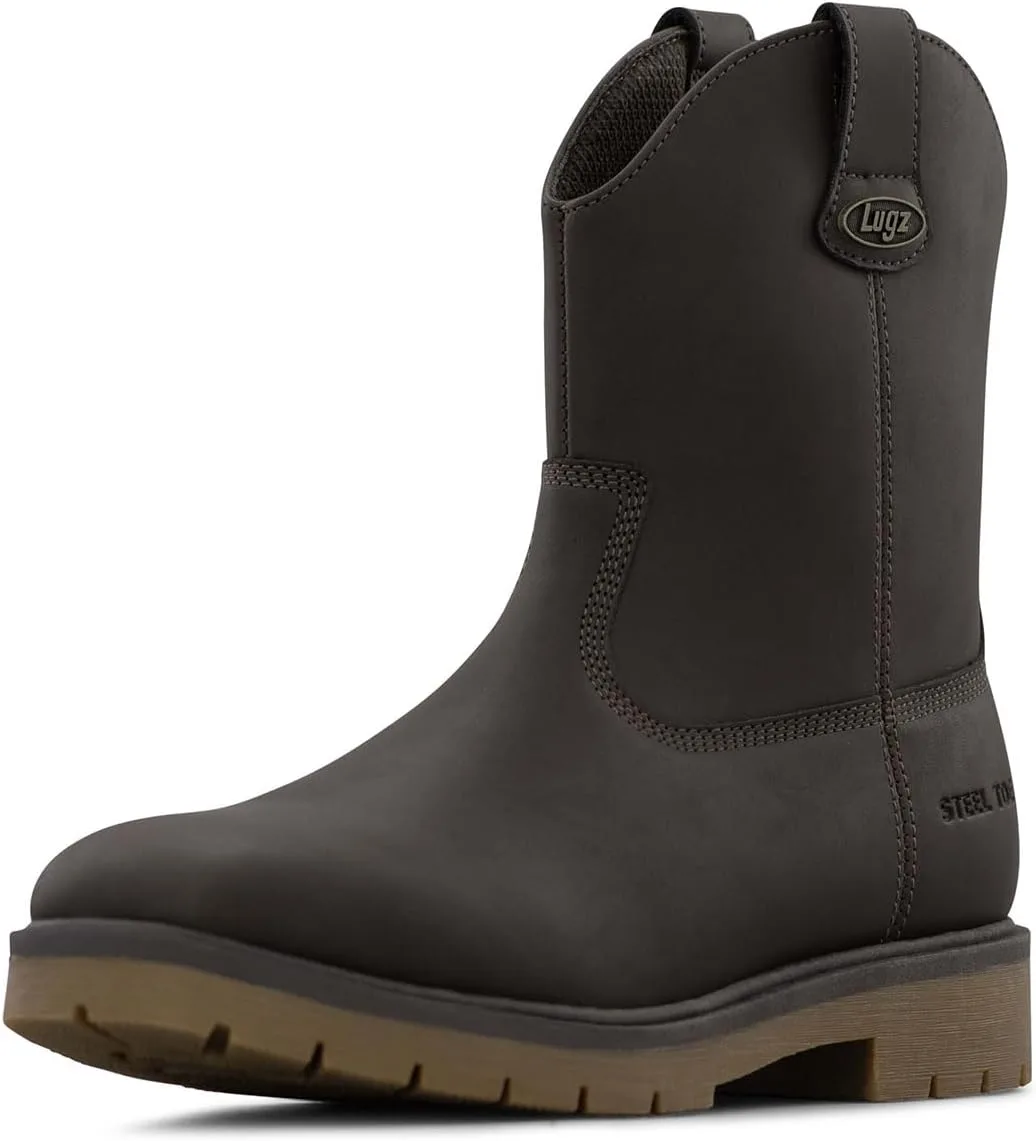 Мужские ботинки-пыльник Lugz с металлическими носками, шоколадный