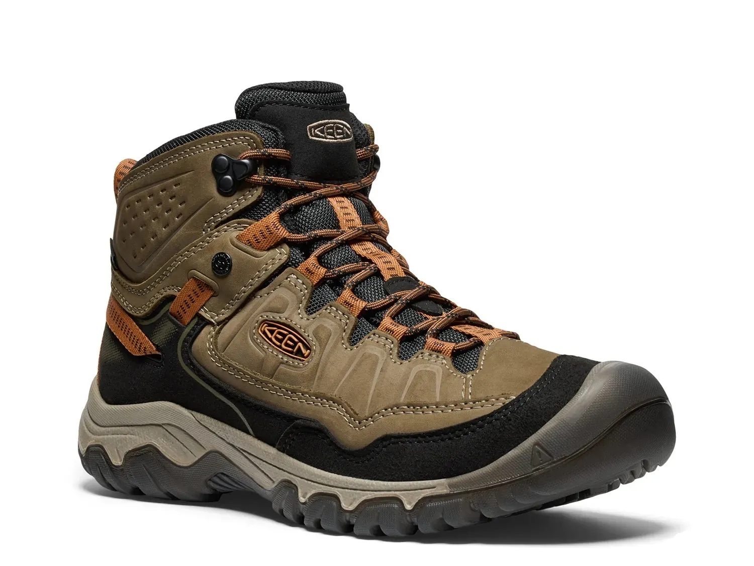 

Водонепроницаемые походные ботинки Keen Targhee IV — мужские, цвет хаки/черный