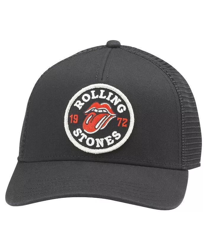 

Мужская черная кепка Rolling Stones Valin Snapback American Needle, черный