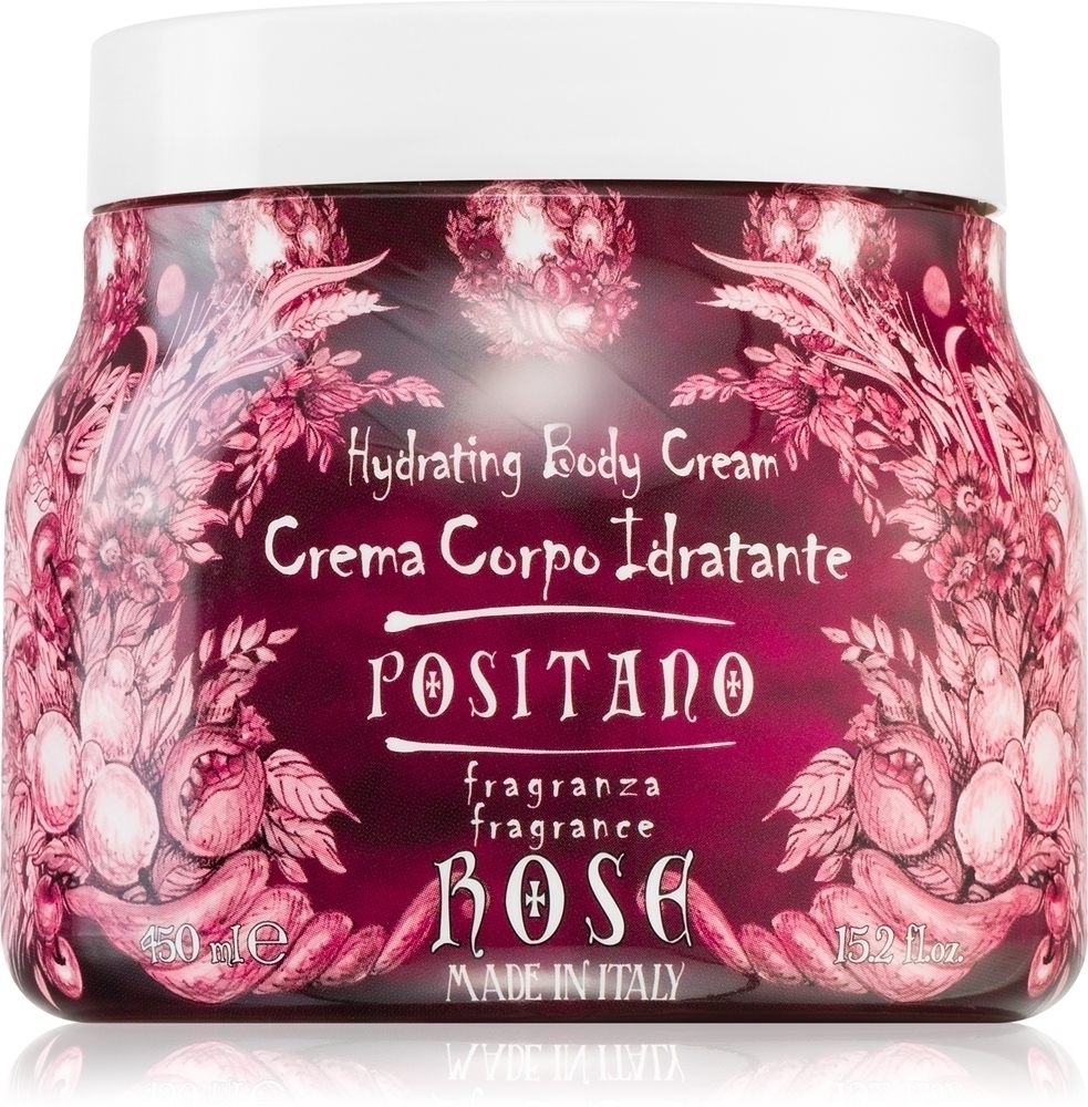 

Увлажняющий крем для тела Positano Rosa Damascena Rudy - Le Maioliche, 450 мл