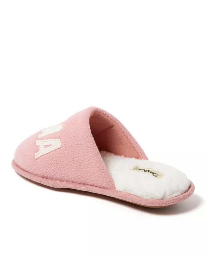 Женские тапочки Carley Mama Bear Mom Scuff Dearfoams, розовый — фото 4