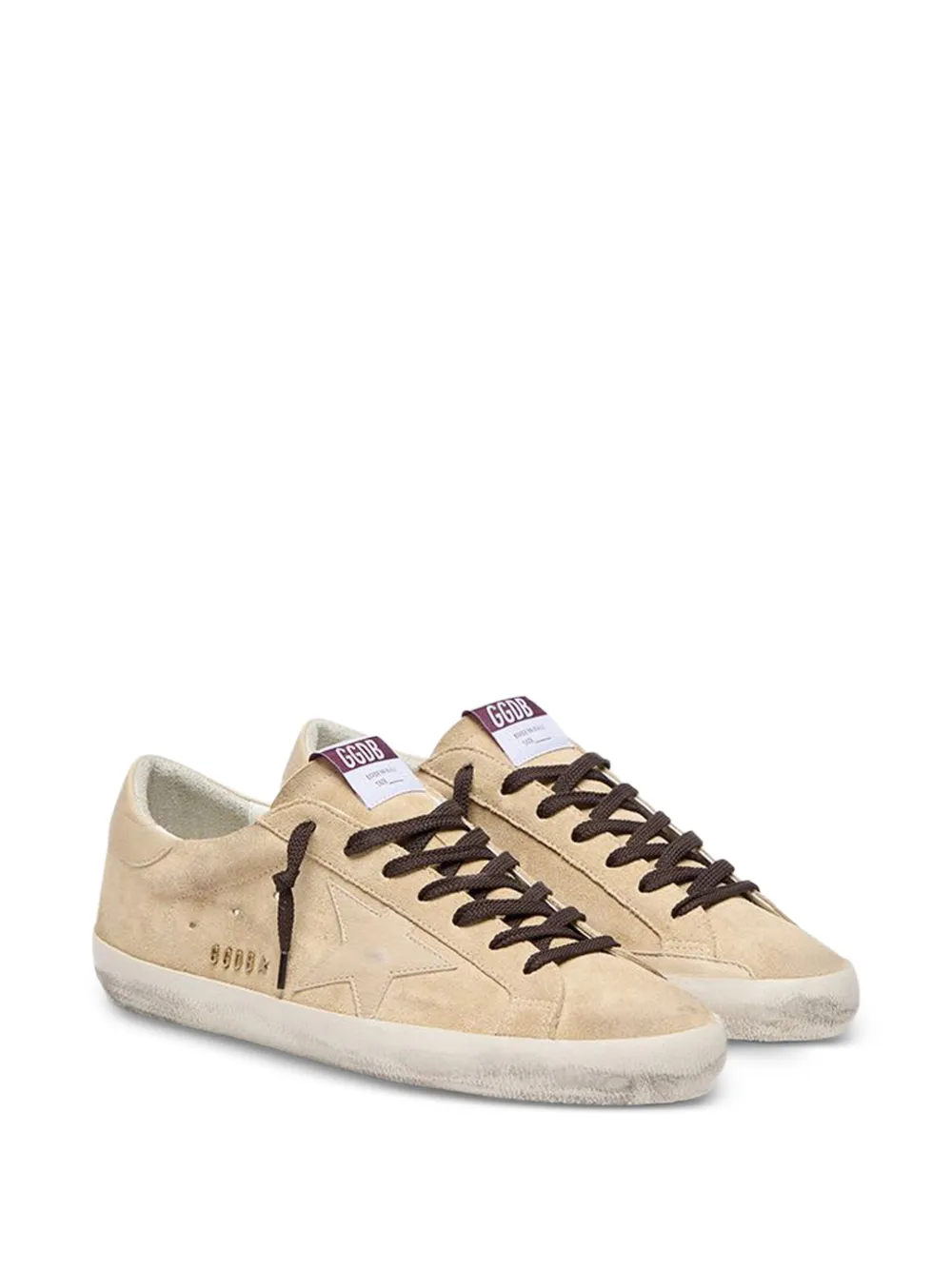 Кеды Super-Star Golden Goose, бежевый — фото 2