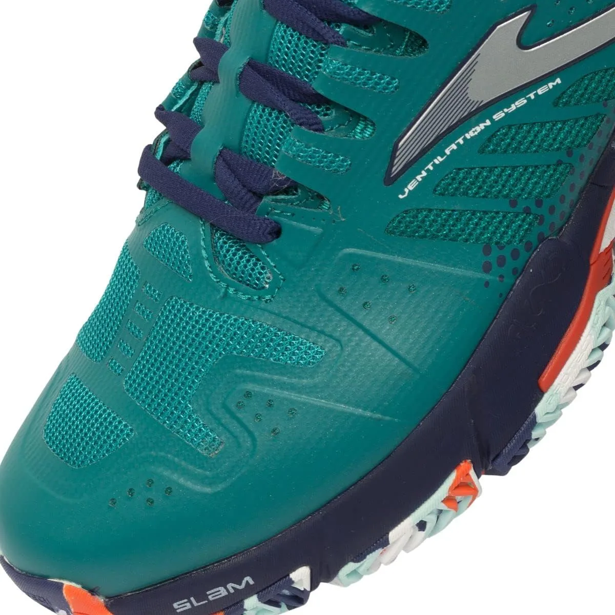 Мужские теннисные кроссовки для падела Joma, зеленый — фото 2