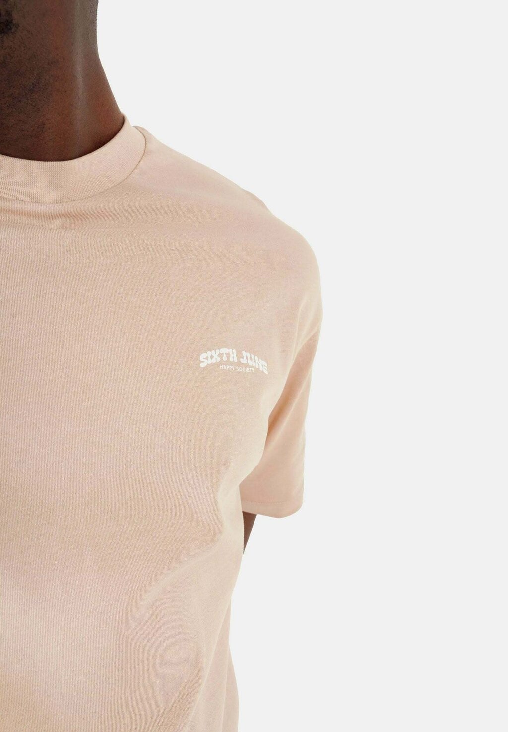 

Футболка с принтом Sixth June, бежевый