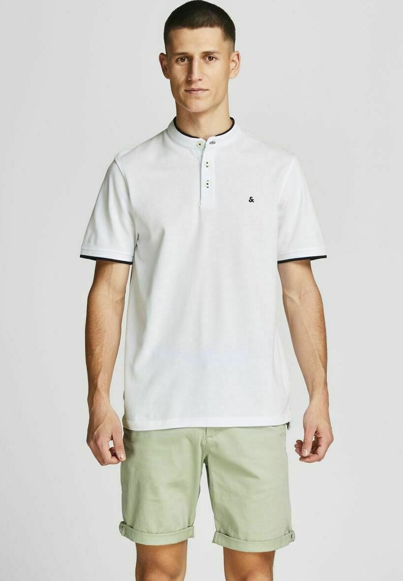 

Футболка базовая EPAULOS MAO SS NOOS Jack & Jones, белый