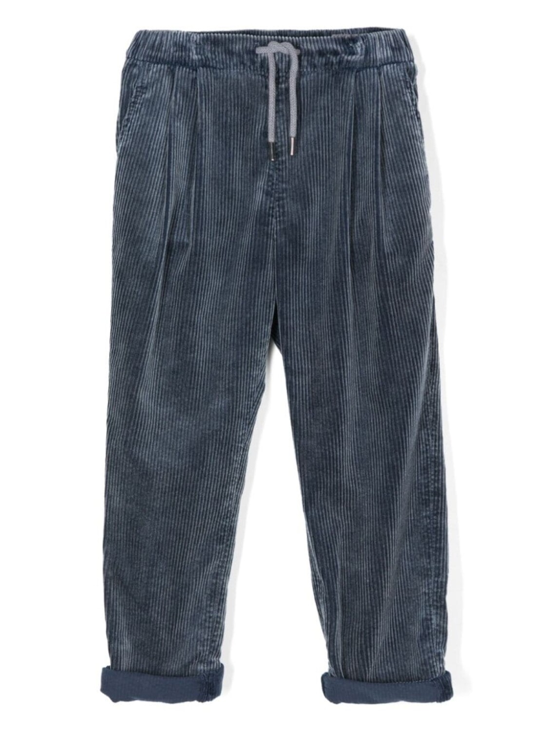 

Brunello Cucinelli Kids вельветовые брюки, синий