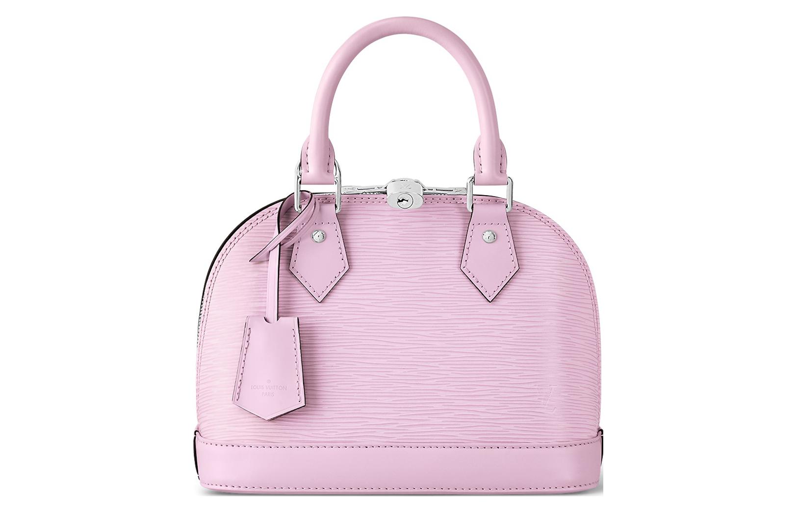 

LOUIS VUITTON Сумка через плечо Alma Epi из кожи, женская, розового цвета, небольшого размера