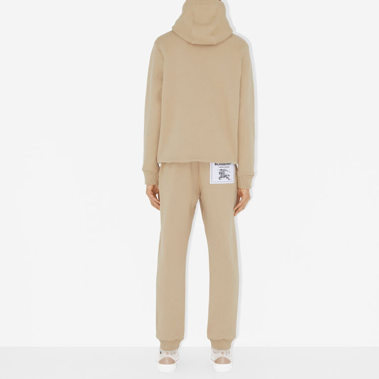 Толстовка с капюшоном Burberry Prorsum Label, хлопок, хаки — фото 3