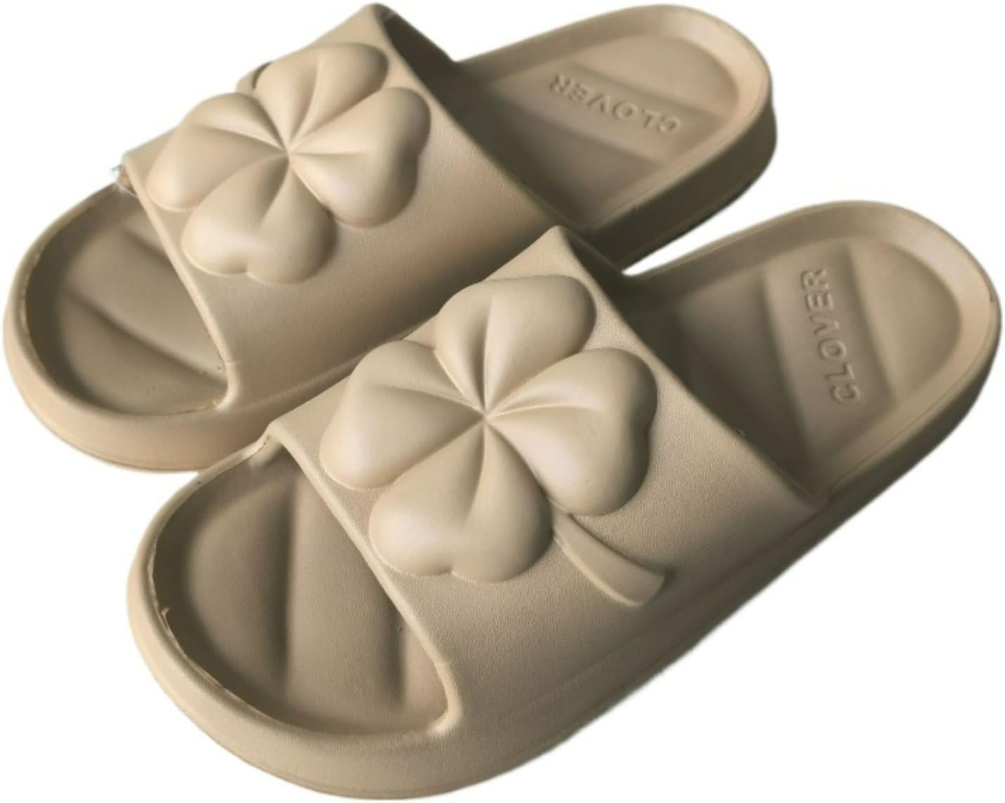 

Тапочки ко Дню Святого Патрика для женщин и мужчин, для дома и улицы, милые, мягкие, нескользящие, плюшевые Elirar, хаки