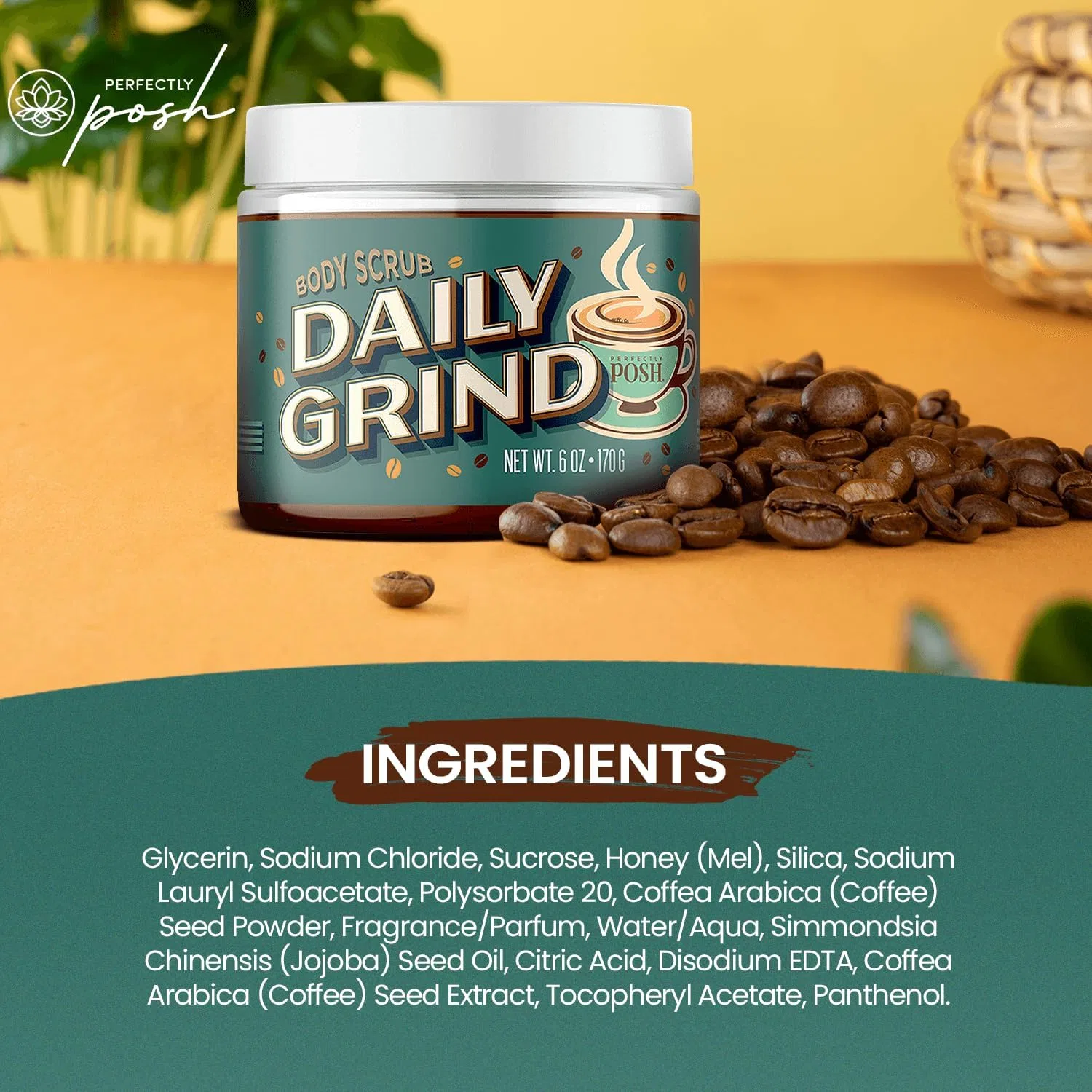 Скраб для тела Daily Grind Perfectly Posh 6 шт — фото 2