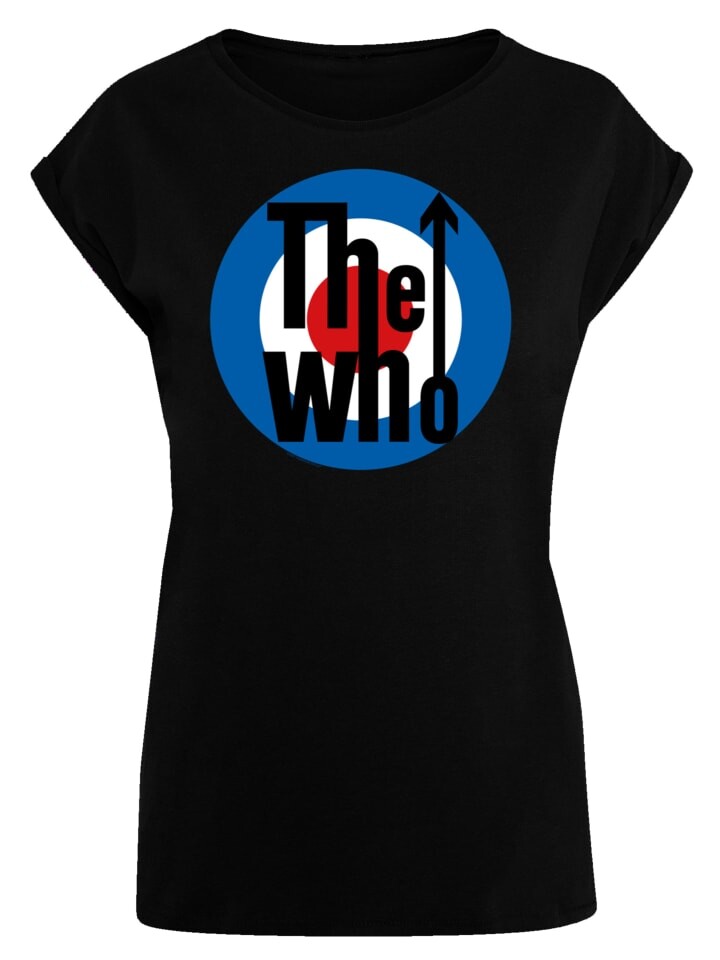 

Футболка F4NT4STIC Extended Shoulder T-Shirt The Who Target Classic, черный