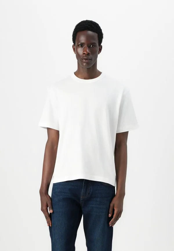 Укороченная базовая футболка Gap, Optic White