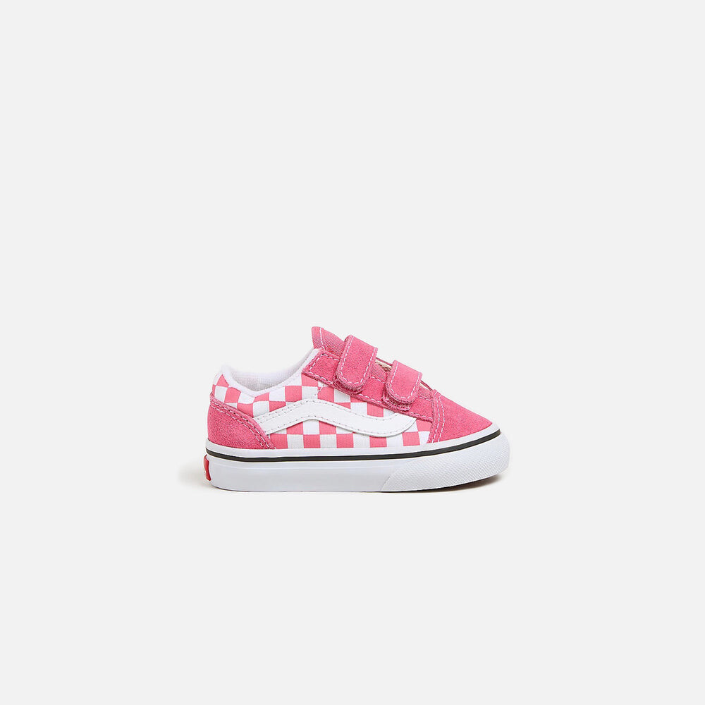 

Кроссовки VANS TD Old Skool V Crib, цвет Color Theory/Checkerboard/Honeysuckle