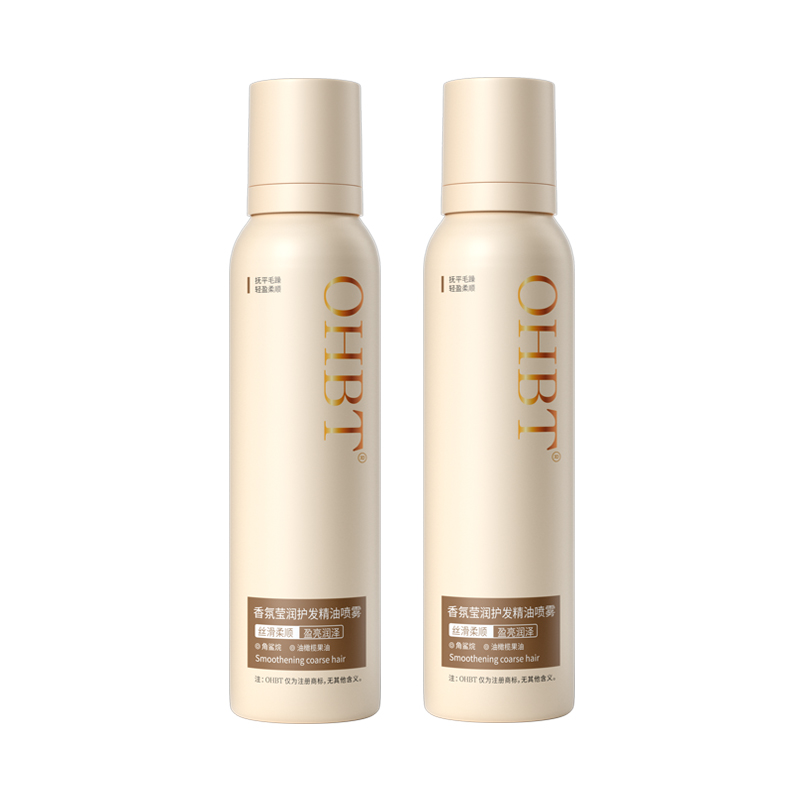 Ароматический спрей-масло для волос OHBT Smoothening Coarse Hair, 150 мл — фото 2