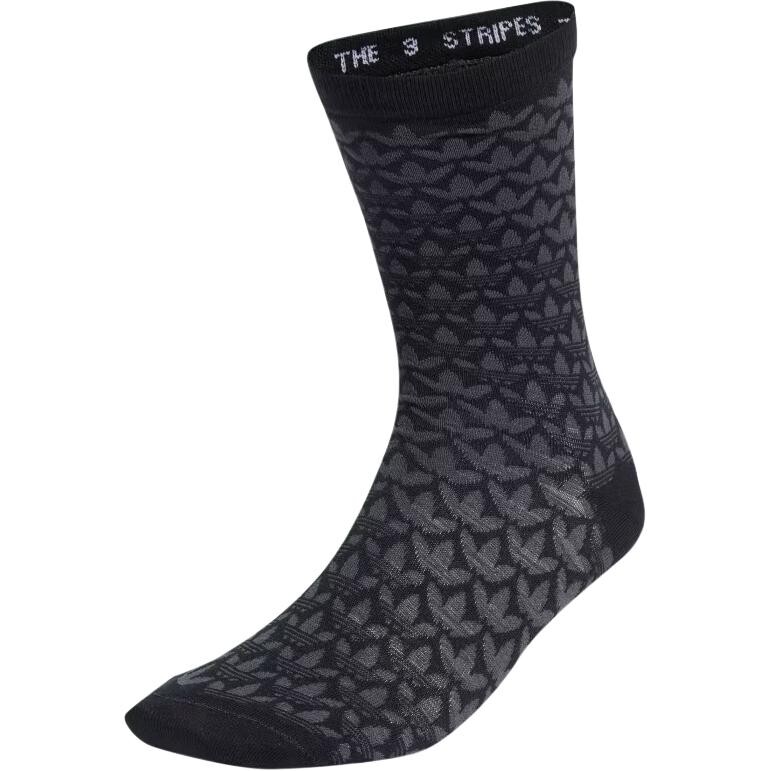 

Носки Adidas Originals Monogram Crew Socks 2 Pairs, черный
