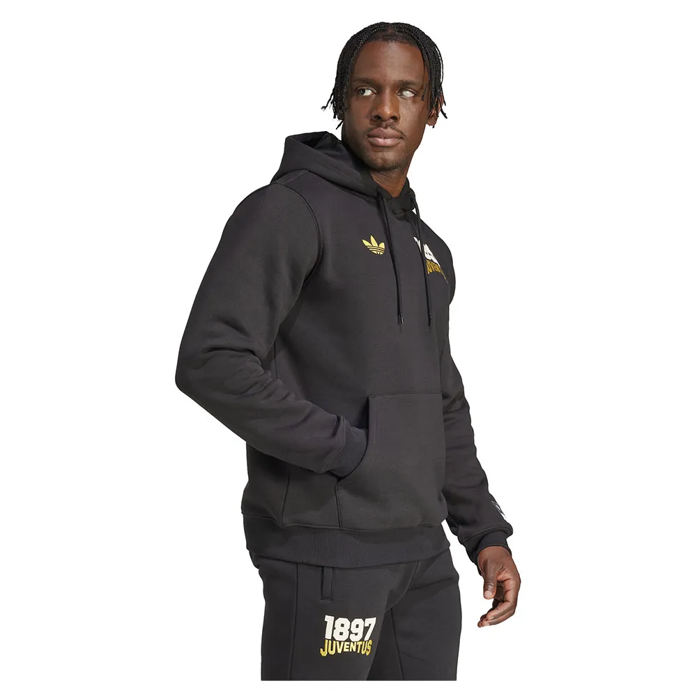 Худи adidas Juventus VRCT, черный — фото 4