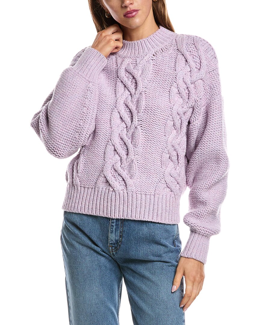 

Айро Херина шерстяной свитер IRO, фиолетовый