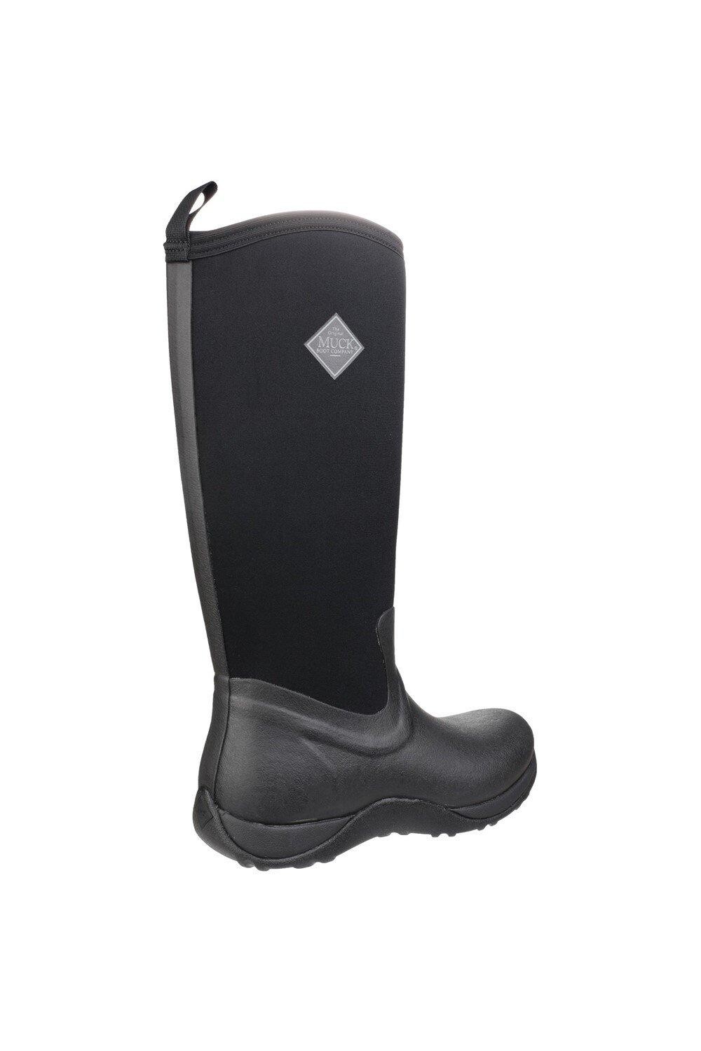 Женские резиновые сапоги Muck Boots высокие утепленные, черный — фото 2