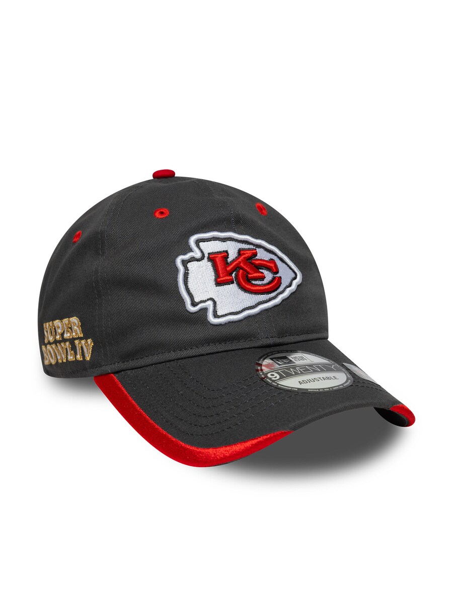 

Спортивная кепка NEW ERA 9TWENTY Kansas City Chiefs NFL, темно-серый