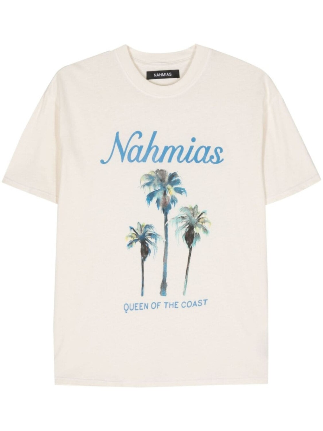 

Футболка с логотипом Nahmias, бежевый