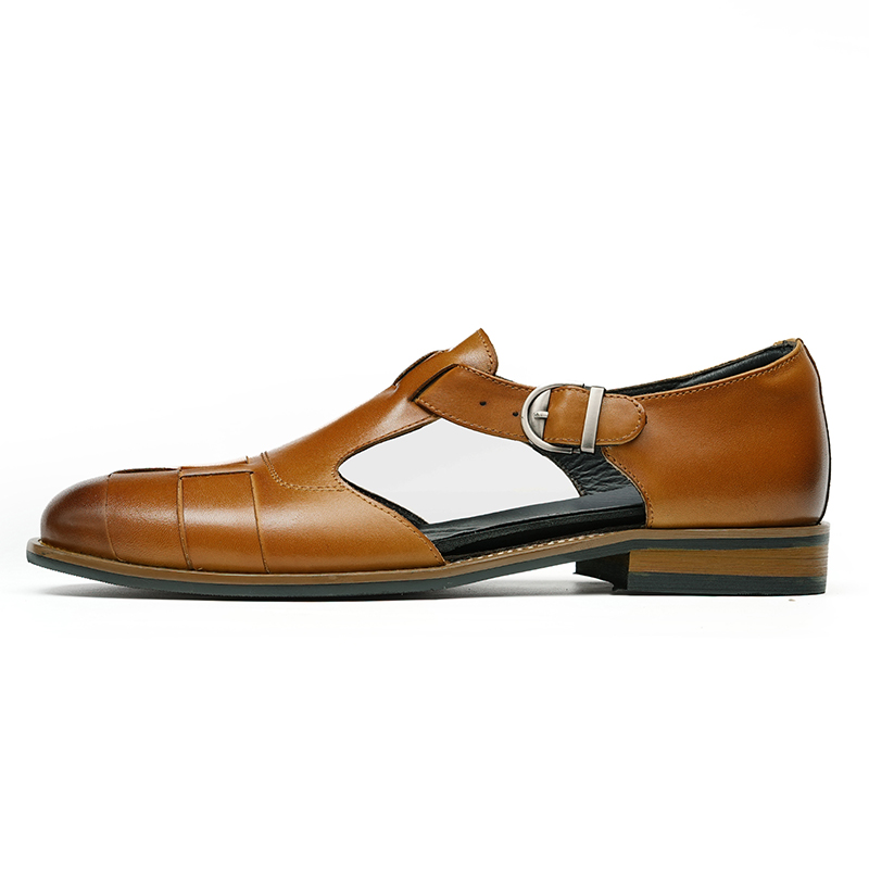 

ASTON M.JAZZ Римские сандалии мужские коричневые, цвет Brown