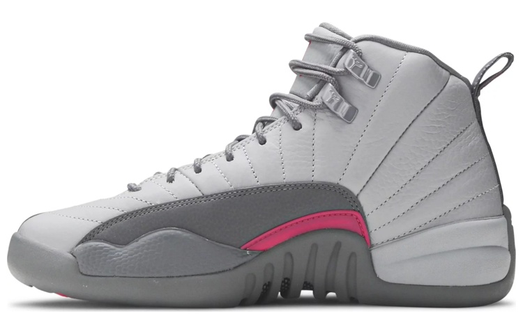 

Кроссовки Jordan 12 Retro Wolf Grey Vivid Pink GS