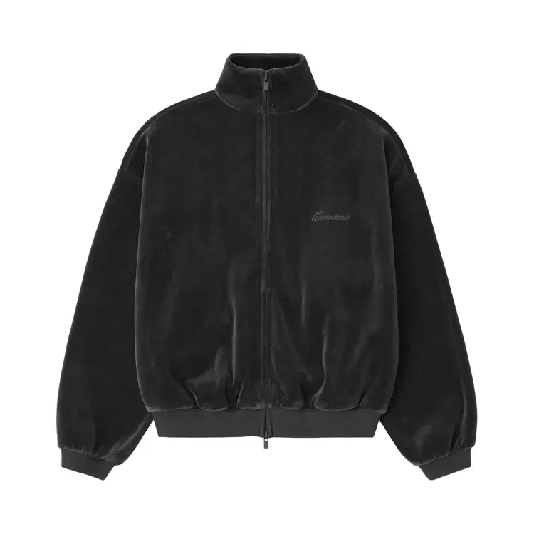 Спортивная куртка Fear of God Essentials Classic Fit Track Jacket, черный