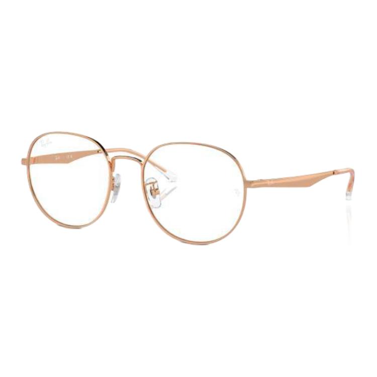 

Металлические круглые оправы для очков Unisex Gold RayBan, золотой