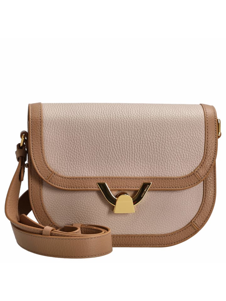 

COCCINELLE Сумка через плечо Dew Bicolor 22 см (розетка/белый) в цвете "розетка белый"