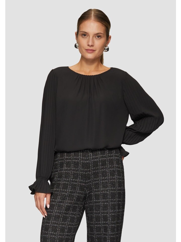 

Блуза s.Oliver BLACK LABEL Bluse langarm, черный