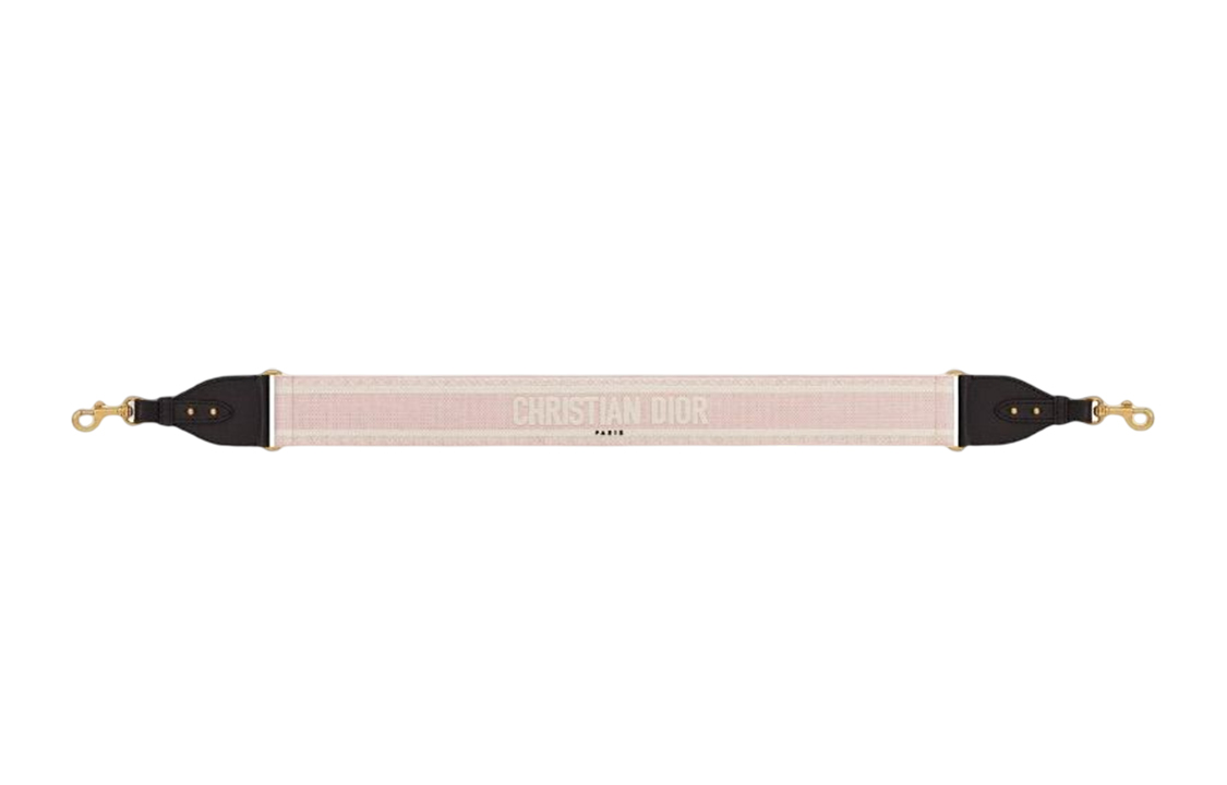DIOR Женские наплечные ремни розового цвета, Pink — фото 2