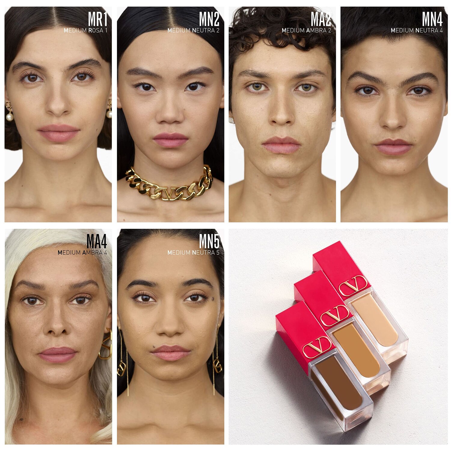 Увлажняющий консилер с высокой степенью покрытия Very Valentino Valentino Make Up, DN2 Deep Neutral 2 (6,5 ml) — фото 3