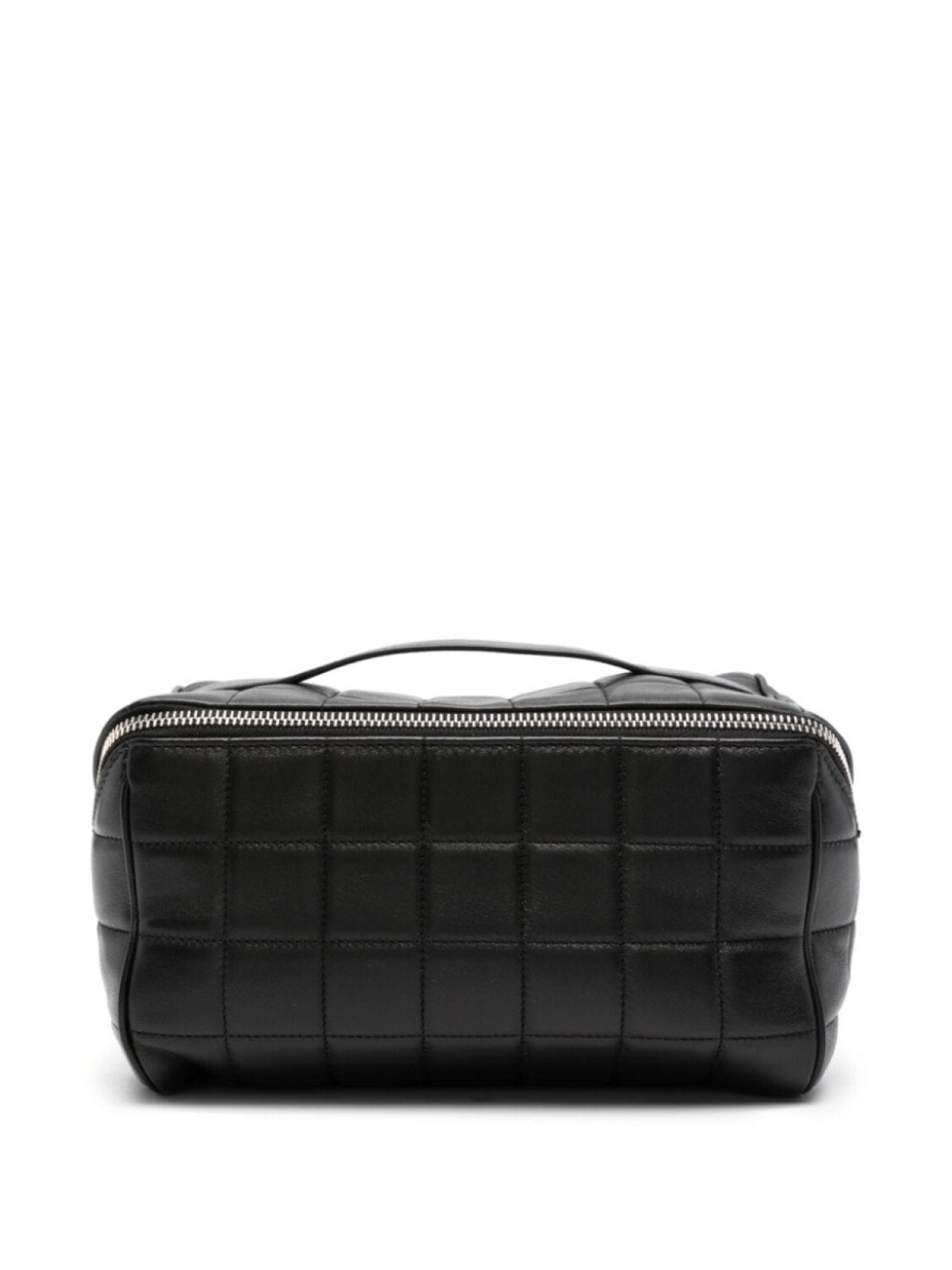 

Saint Laurent стеганый несессер Cube Trousse, черный