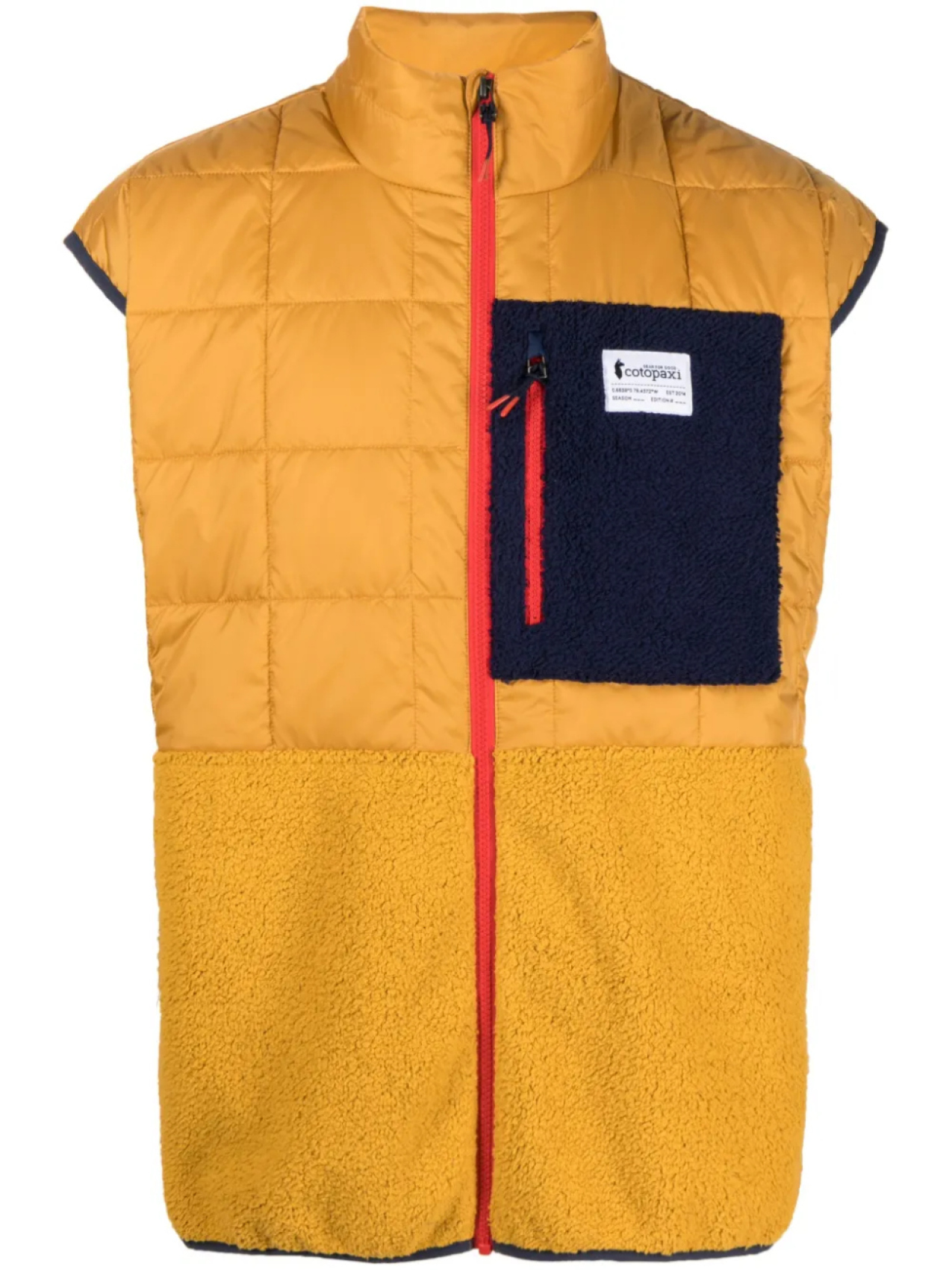 

COTOPAXI флисовый жилет со вставками, желтый