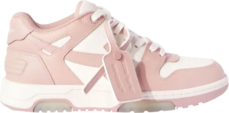 Кроссовки Off-White Wmns Out of Office 'Pink White' 2023, белый